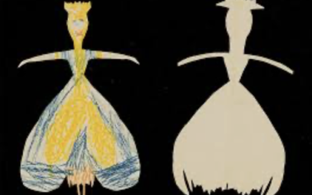 Cut-outs by Klein's child patient, 'Egon', 1926